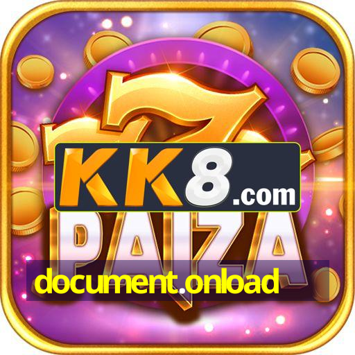 Document onload